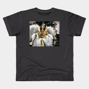 Christmas Angel Doll Kids T-Shirt